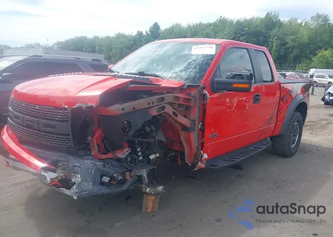 2011 Ford F-150 Svt Raptor из США, поврежденный, VIN 1FTEX1R67BFA16372